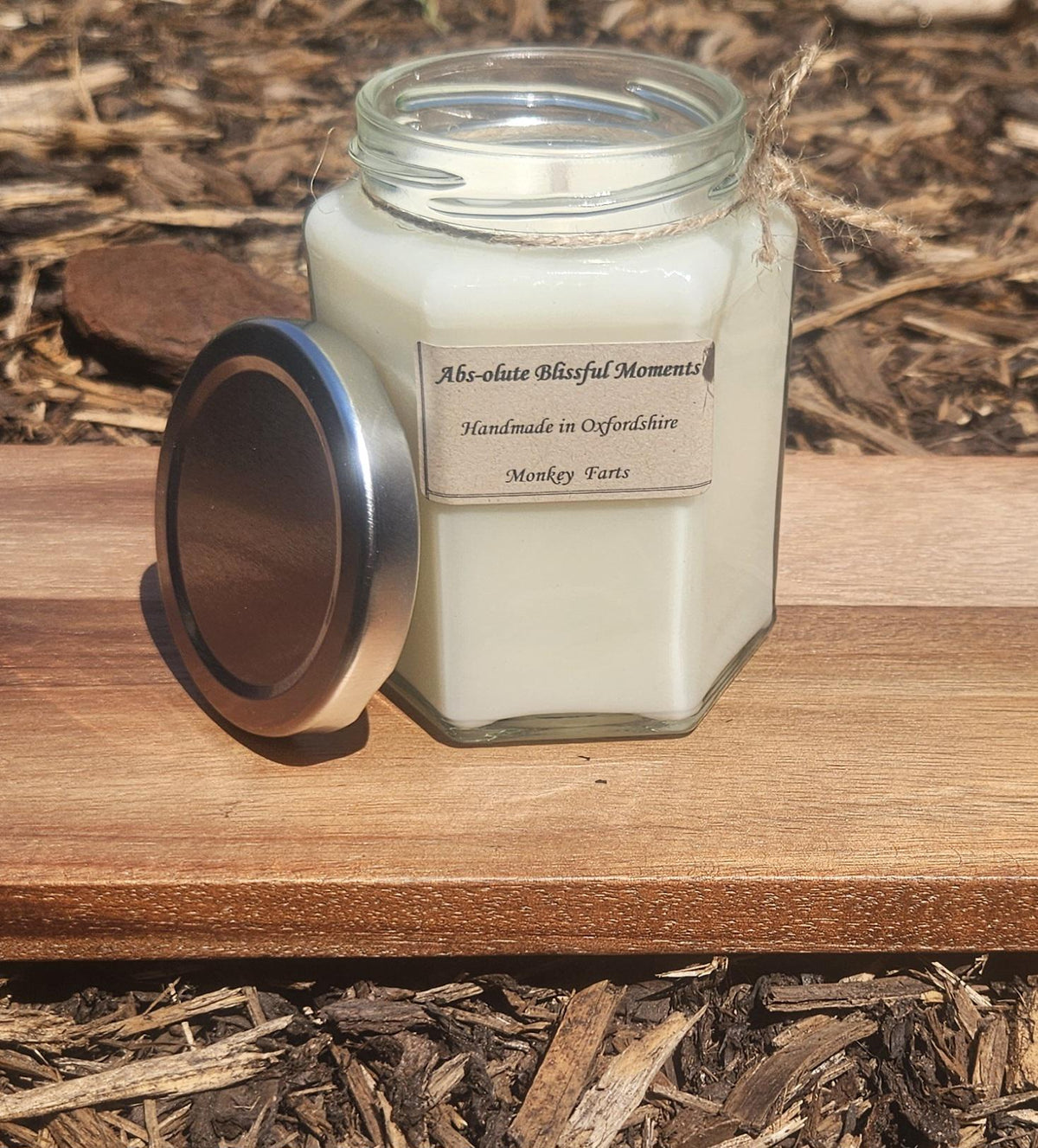 Monkey Farts Scented Soy Wax Candle