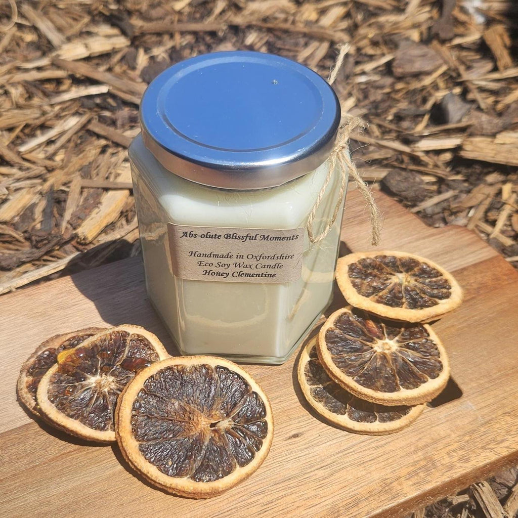 Honey Clementine Soy Wax Candle