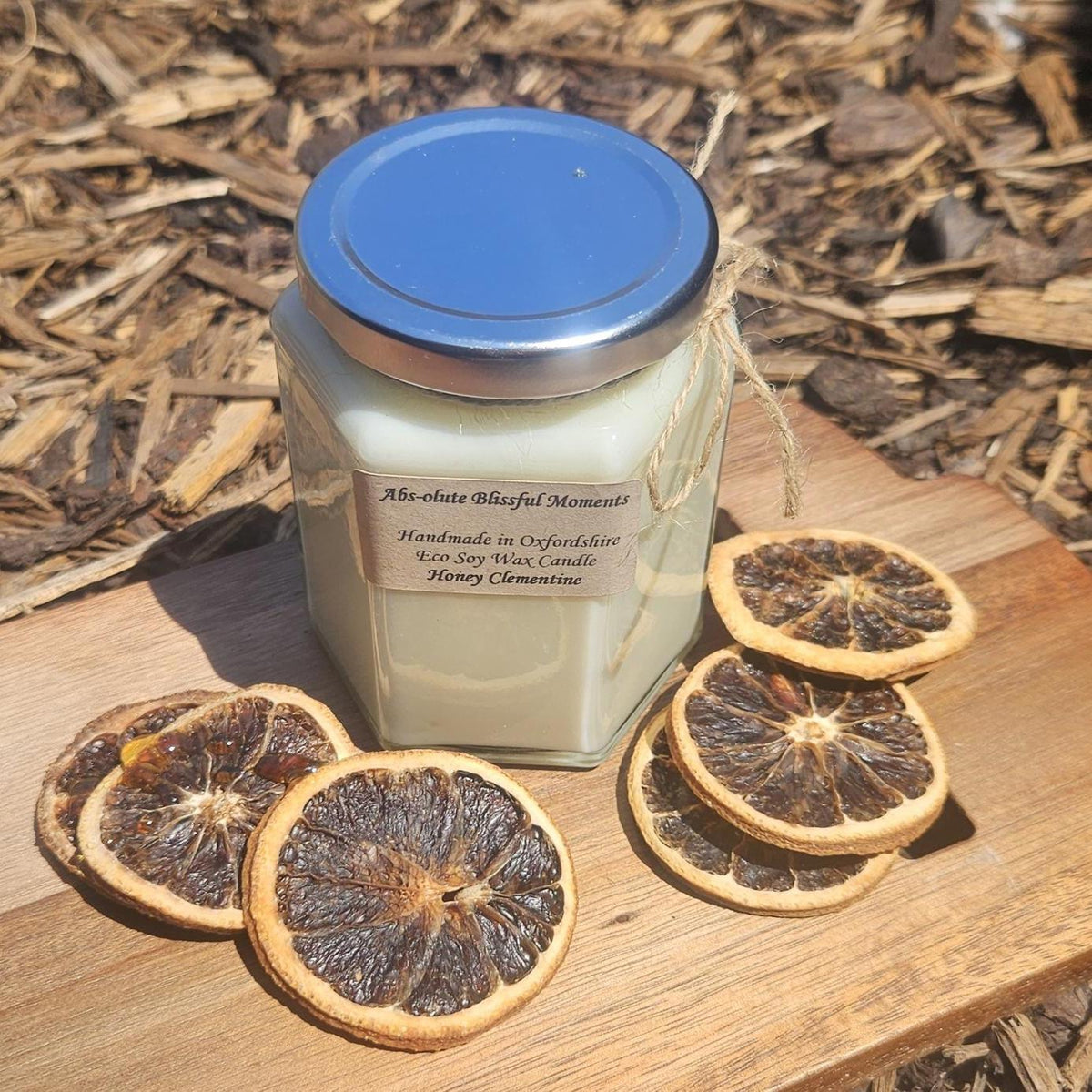 Honey Clementine Soy Wax Candle