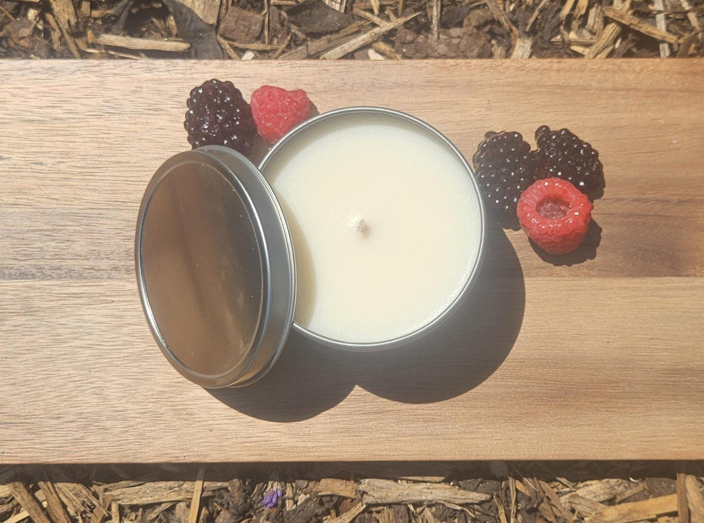Berry Blast Scented Soy Wax Tinned Candle