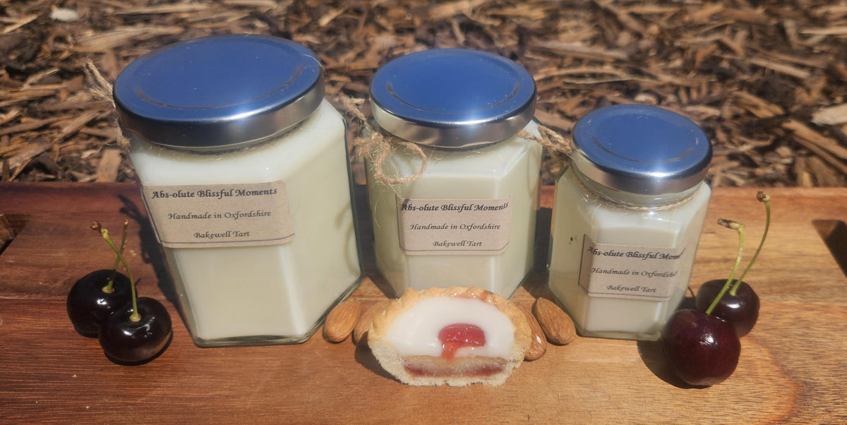 Bakewell Tart Scented Soy Wax Candle