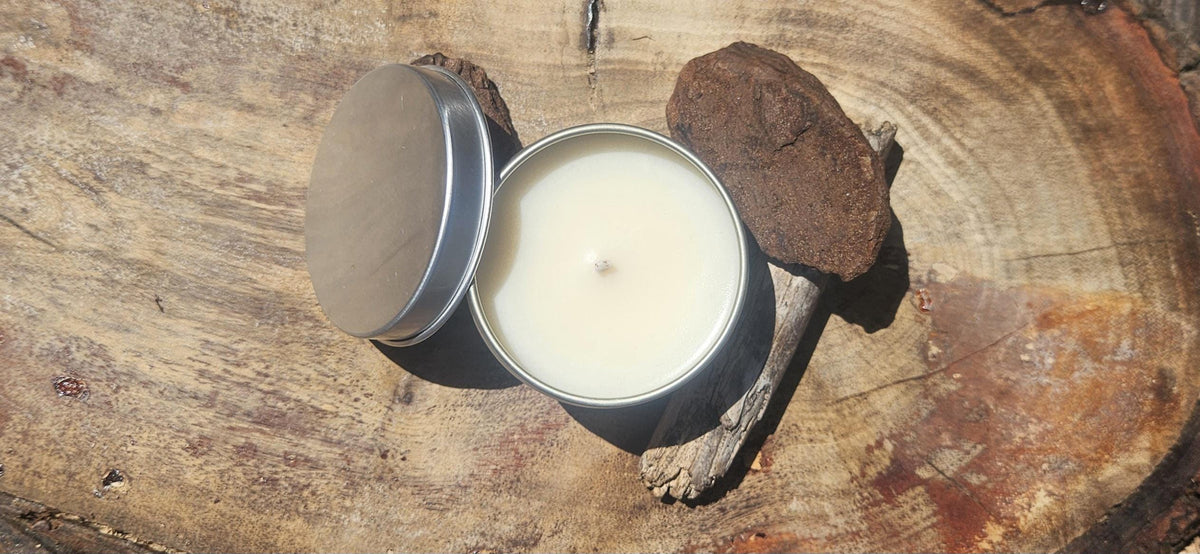 Roasted Chestnuts Scented Soy Wax Candle in Tin