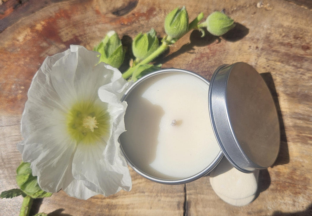 Fresh Linen Soy Wax Candle in Tin
