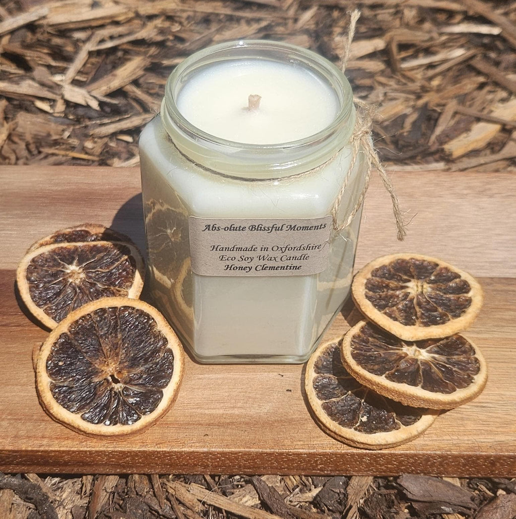 Honey Clementine Soy Wax Candle