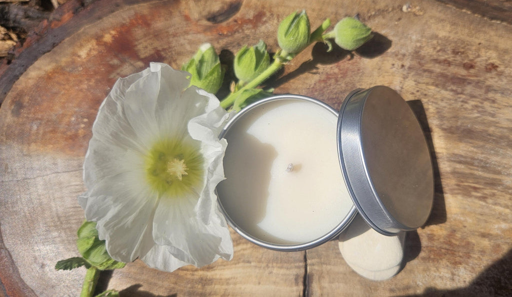 Fresh Linen Soy Wax Candle in Tin