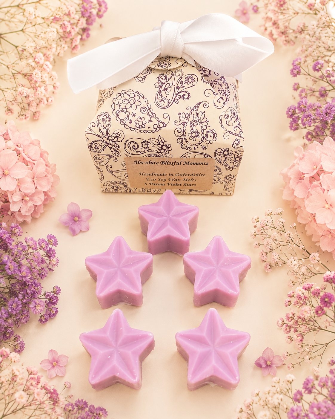 Parma Violet Soy Wax Melt Stars