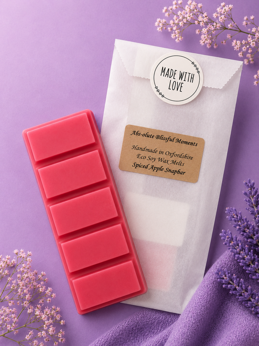 Spiced Apple Soy Wax Melt Snapbar